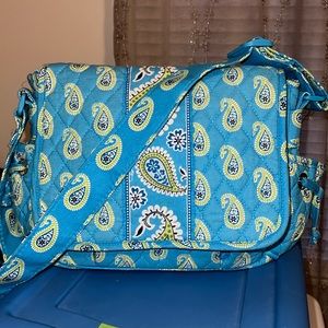 Reduced!  Vera Bradley Bermuda Blue crossbody purse